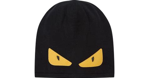 fendi tie eyes monster|Fendi monster eyes beanie.